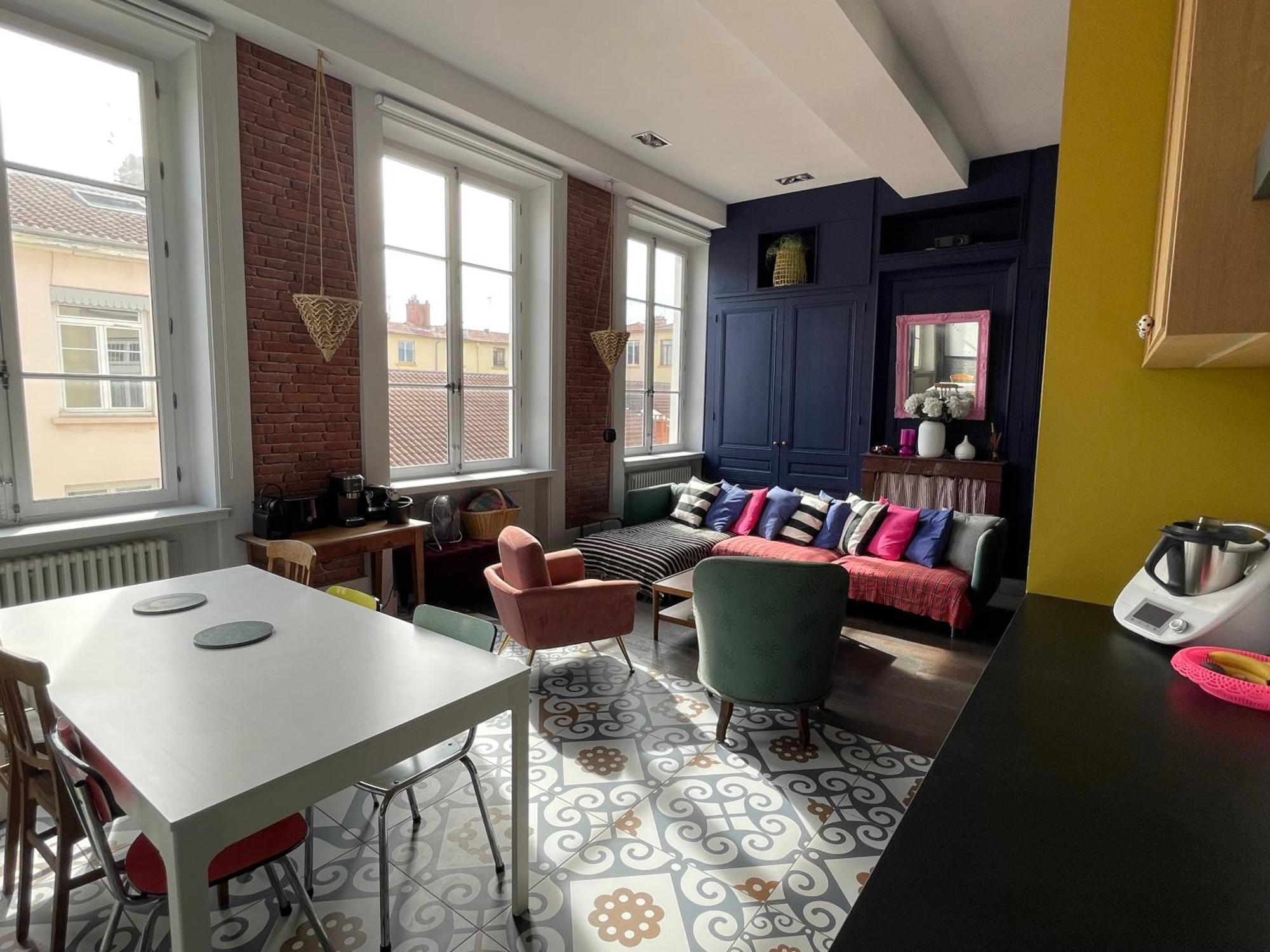 Апартаменты Lyon4 Cocooning Centre Croix Rousse 86M2-4P Экстерьер фото